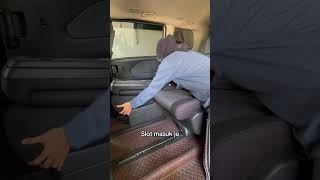 How to install mini seat to Nissan Serena C27 tutorial [upl. by Morganne]