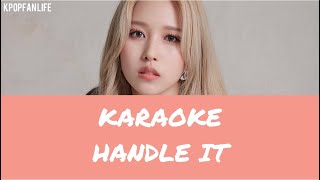 KARAOKE TWICE  Handle it  romanized [upl. by Esaj511]