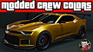 15 GTA5 Camaro Crew Colors For Your Vigero ZX [upl. by Mckeon]