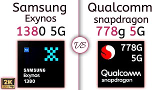 Exynos 1380 vs Snapdragon 778G – whats a better for Gaming [upl. by Braca]