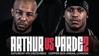 Anthony Yarde vs Lyndon Arthur 2 The Rematch WATCHALONG [upl. by Florrie]