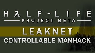 HalfLife 2 LeakNet Controllable Manhack [upl. by Annas930]