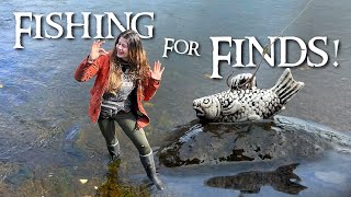 What Did We Catch Fishing For Finds on the Foreshore Mudlarking amp Treasure Hunting [upl. by Ostap]