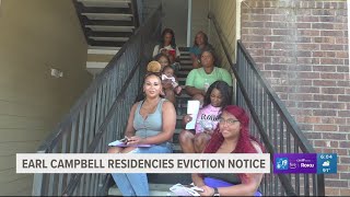 Residents upset after most tenants issued eviction notices at 1 Tyler apartment complex [upl. by Obadiah939]