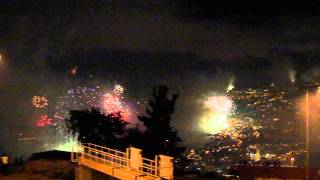 Madeira Island Fireworks 2014  Fogo de Artifício Madeira 2014 HD [upl. by Lejeune]