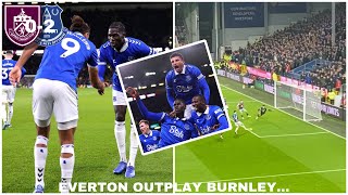 Noisy Everton Outplay Burnley 😾  Burnley 02 Everton [upl. by Peggie]