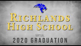 Richlands Virtual 2020 Graduation [upl. by Droffats]