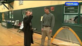 AED CPR help boy at basketball game [upl. by Happy]