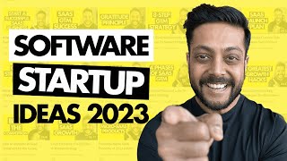 Software Startup Ideas in 2023  SaaS [upl. by Llahsram607]