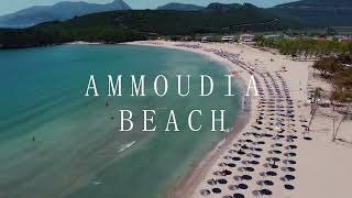 Ammoudia Beach Preveza Greece  4k Footage  DJI Mini 2 [upl. by Maiga]