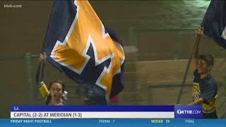 Class 5A High School Varsity Football Highlights Meridian Warriors vs Capital Eagles [upl. by Houghton]