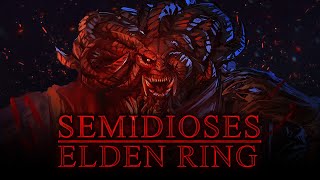 LA MALDICIÓN DE LOS SEMIDIOSES  ELDEN RING  LORE [upl. by Lyon]