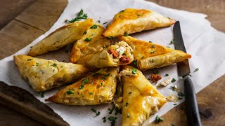 Jus Create  Chicken Manchego amp Chorizo Filo Briouats  Pastry Recipes from JusRol™ [upl. by Omarr282]