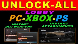 lobby now expired UnlockAll LOBBY Glitch FOR ALL PLATFORMS  warzone unlock all lobby glitch [upl. by Kaja]