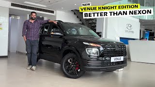 Better Than Nexon New Hyundai Venue Knight Edition  Review [upl. by Oruntha992]