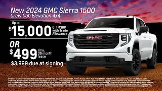 Memorial Day Savings Event  GMC Sierra 1500 Crew Cab Special [upl. by Ailadi]