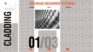 ArchiCAD 26 Wall Cladding Design Tutorial  ArchiCAD For Beginners [upl. by Yerg]