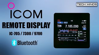 ICOM Remote Display Using An M5STACK CORE2  ICMULTIMETER IC705 7300 9700 [upl. by Atikin517]