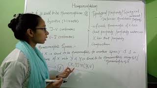 Homeomorphism mapping part1  Theorem  Example  Topological Spaces  MSc BSc  RavinaTutorial [upl. by Natsirhc]