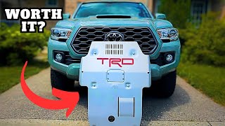 OEM TRD Skid Plate 20162023 Toyota Tacoma Install [upl. by Haran157]