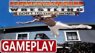 Backyard Wrestling Dont Try This at Home Gameplay XBOX  FRAMEMEISTER   No Commentary [upl. by Sikorski]