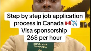 how to search for visa sponsorship jobs in canada 2024 visa linkedin jobsearch [upl. by Tuchman]