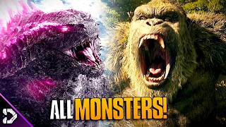 ALL MONSTERVERSE TITANS EXPLAINED Skull Island GvK GxK LORE [upl. by Llewoh]