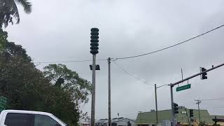 Hilo Tsunami Siren Warning VERY LOUD [upl. by Yared]