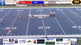 Lovington Football vs Roswell High [upl. by Rayna]