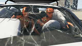 Opel Astra G1999  airbags 10  BeamNG drive [upl. by Hollis648]