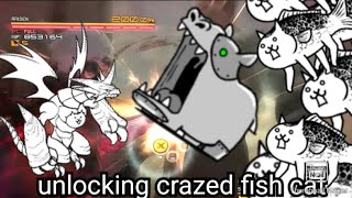 unlocking crazed fish cat for the first time [upl. by Naoj]