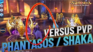 Phantasos vs Shaka DC en PVP🔥🔥Aun tienes dudas🔥saintseiyaawakening [upl. by Inkster388]