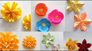 Top 10 DIY Paper Flowers of 2017  Art All The Way [upl. by Fidelia953]