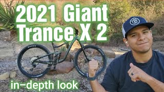 2021 Giant Trance X 2 29er Indepth Look [upl. by Tabby]