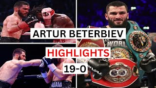 Artur Beterbiev 190 Highlights amp Knockouts [upl. by Ecnatsnok225]