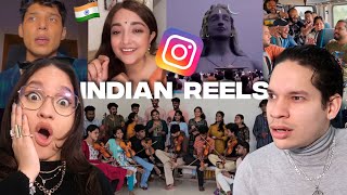 Indian Music is GODLY  Latinos react to Indian Singers that went viral on REELS [upl. by Nobell544]