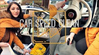 CAR SPEED CLEAN  FIAT 500 ♡ [upl. by Anivlis2]