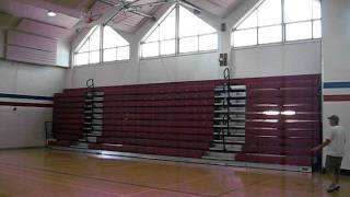 Turner Installation amp Safety Wireless Bleacher Installation [upl. by Elset]