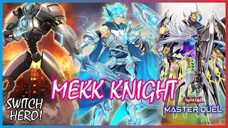 MEKKKNIGHT SEND EXTRA DECK TO GRAVE YARD COMBO RANKED GAMEPLAY YuGiOh Master Duel mekkknight [upl. by Ydiarf]