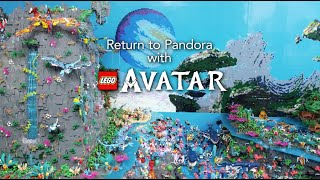 LEGO Avatar 1 Million Brick Diorama  BTS [upl. by Erasmo973]