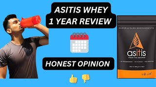 Asitis Whey Protein Review 2024  1 Year Honest Opinion  Unflavored amp Affordable [upl. by Henryson]