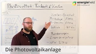 Photovoltaikanlage Funktion amp Kosten 🌞  EnergieheldWhiteboard [upl. by Nnylsor716]