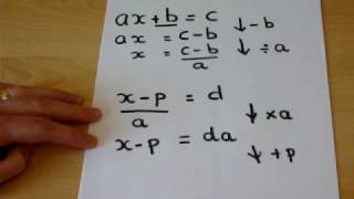 Rearranging equations  GCSE Maths Revision Guide [upl. by Heidt]