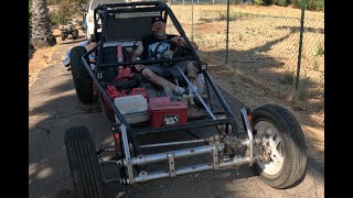 Dune Buggy Build pt1 Diagnosing a issue wit the brakes and tear down [upl. by Vilberg]