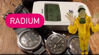 WWII watches and its radium load [upl. by Maurie]