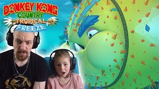 KUGELFISCH BOSSKAMPF  Donkey Kong Country Tropical Freeze Gameplay Deutsch EgoWhity [upl. by Aim]