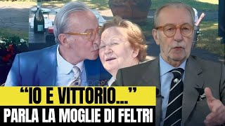 quotIo e Vittorioquot la moglie di Feltri gela gli italiani [upl. by Alliehs]