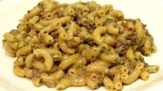 Homemade Hamburger Helper  How to make Hamburger Helper  Recipe [upl. by Ettedranreb]