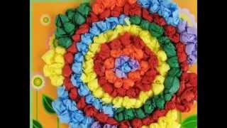 Tissue paper crafts for kids [upl. by Arnoldo988]