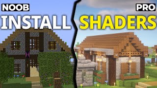 How To Download amp Install Shaders for Minecraft PC 1201 [upl. by Scopp]